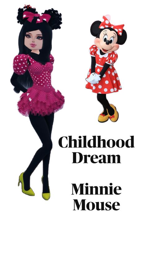 dress to impress, minnie mouse Roblox Fashion, Diy Crafts Love, Crafts Love, Childhood Stories, Roblox Dress, Childhood Dream, Minnie Mouse Dress, Mermaid Aesthetic, Baddie Outfits Ideas