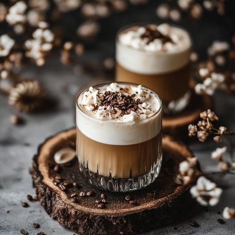 **Irresistible Irish Coffee Recipe ☕️🍀** Ingredients: - 1 cup of hot brewed coffee ☕️ - 1 ½ oz Irish whiskey 🥃 - 1 tbsp brown sugar (adjust to taste) 🍂 - Fresh whipped cream (to top) 🍦 - Chocolate shavings or coffee beans (optional for garnish) 🍫 Instructions: 1. Brew a fresh cup of hot coffee. 2. In a warm glass, combine the hot coffee and brown sugar, stirring until the sugar dissolves. 3. Add the Irish whiskey and stir gently. 4. Carefully float a layer of whipped cream on top by pouring... Irish Coffee Recipe, Fresh Whipped Cream, Coffee Recipe, Brewed Coffee, Irish Coffee, Chocolate Shavings, Recipe Ingredients, Irish Whiskey, Morning Wishes