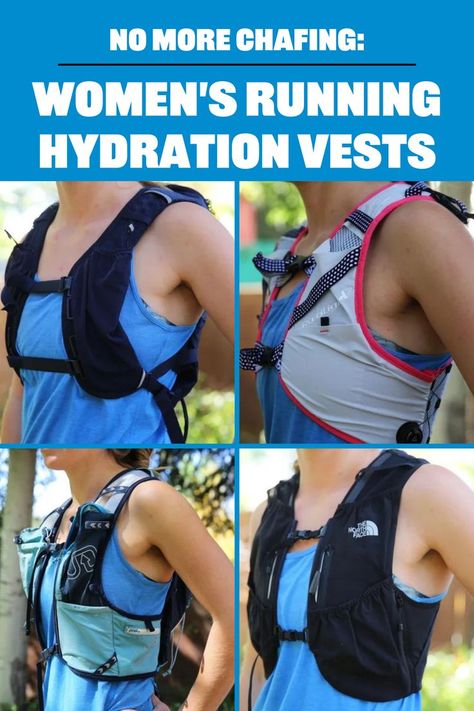 Run without limits with our roundup of the best hydration vests for women! Designed to prioritize comfort and eliminate chafing, these vests are essential for any female runner. Stay hydrated and comfortable on every mile. #WomenRunners #ChafeFree #RunningGear Running Vest Women, Running Gear For Women, Running Hydration Pack, Women Runners, Female Runner, Gym Vests, Water Bladder, Vests For Women, Hydration Backpack