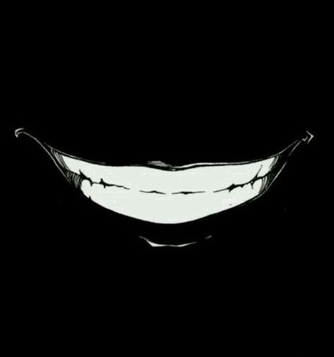 Anime Mouths, Anime Lips, Evil Smile, Instagram Cartoon, Mouth Drawing, Anime Smile, Joker Art, Anime Shadow, Scary Art