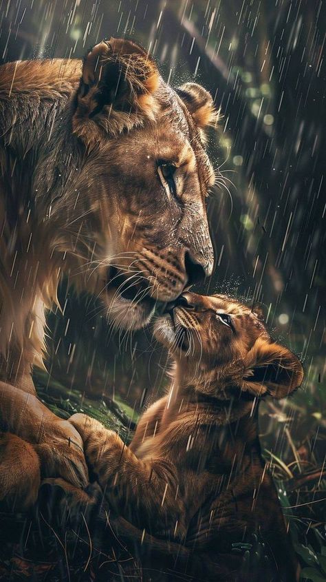 Animals In Action, Rainy Forest, Lion King Poster, Colorful Animal Paintings, Animal Wallpapers, Animal Photography Wildlife, Prabhas Actor, Inspirational Digital Art, Tattoo Reference