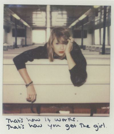 All 65 Polaroids Of Taylor Swift's 1989 Album - Being Melissa Von Taylor Swift, Swift, A Woman, Wall, White