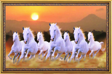 Seven Hours with Rising Sun this Art wall painting is for progress | Animals name with picture, Horse wallpaper, Horse canvas painting Seven Hours Wallpaper, 7 Hours Painting, 7 Hours Running Wallpaper, Hours Animal Wallpaper, 7 Horses Running Painting Vastu Hd, Seven Horses Painting Vastu, Seven Horses Painting On Canvas, 7 Horses Running Painting Vastu, Seven Horse Painting