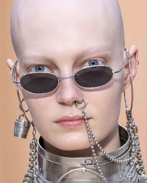 jean paul gaultier Csm Art, Paul Gaultier, Jean Paul, Jean Paul Gaultier, Art Direction, Choker, Choker Necklace, Chain Necklace, Sunglasses