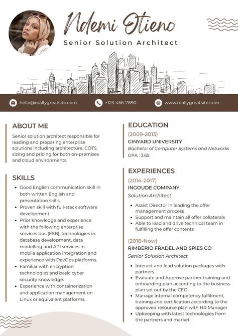 Get inspired with the best senior architect resume design ideas. Our comprehensive library of resume samples will give you the inspiration and guidance to create a professional CV that stands out from the competition. Get started now and make your resume shine! Architecture Resume Template, Resume For Architects, Interior Designer Resume Creative, Cv For Interior Designer, Architect Cv Resume, Architectural Cv Resume Architects, Cv Interior Design, Architect Cv Design, Architects Resume