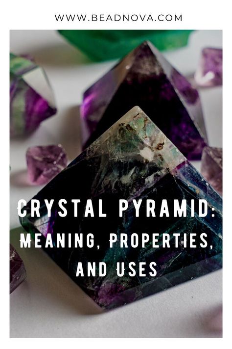 In this article, crystal pyramids are discussed. Sacred geometry defines them as a great item. Herbs, reiki crystals, and brown rice can program crystals. Crystal Pyramid Meaning, Program Crystals, Pyramid Meaning, Herb Healing, Crystals 101, Crystal Magick, Crystals Energy, Pyramid Healing, Power Of Attraction