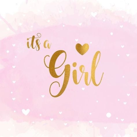 Vom Avea Un Copil, Scrapbook Bebe, Banner Clip Art, Idee Babyshower, Its A Girl Announcement, Its A Girl, Gender Party, Baby Posters