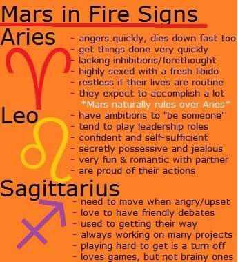 Mars in fire signs Mars In Aries Women, Sagittarius Mars, Leo Mars, Mars In Aries, Astrology Meaning, Zodiac Journal, Signs Astrology, Astrology Planets, Birth Chart Astrology