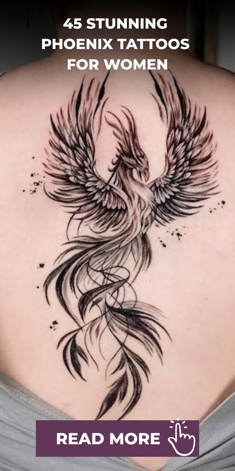 Embrace the symbolism of resilience and victory by adorning yourself with a stunning phoenix tattoo. Let our skilled tattoo artists collaborate with you to create a one-of-a-kind design that reflects your inner fortitude. Allow your Phoenix Tattoo to serve as an emblem of optimism as you embark on a fresh beginning. Book your consultation now to bring this powerful symbol to life and wear it proudly. Display strength, overcome challenges, and radiate hope with a Phoenix Tattoo masterpiece tailor Pheonix Tattoo Woman, Phoenix Heart Tattoo, Phoenix Rising From Ashes Tattoo Feminine, Phonex Tattoo Meaning, Phoenix Tattoo Black And Grey, Phoenix Tattoo With Semicolon, Phoenix Ashes Tattoo, Phoenix Thigh Tattoo For Women, Rising Phoenix Tattoo Men