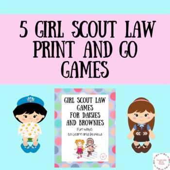 Girl Scout Law Activities, Girl Scout Law, Brownie Badges, Word Girl, Domino Games, Go Game, Girl Scout Activities, Scout Leader, Scout Activities