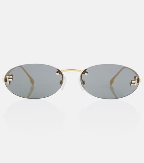 Fendi First, Fendi Glasses, Fendi Accessories, Shaped Sunglasses, Fashion Eye Glasses, Shield Sunglasses, Oval Sunglasses, Sunglasses & Glasses, Summer Accessories