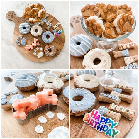 Charcuterie board for dogs Barkcuterie Boards For Dogs, Barkuterie Board For Dogs, Barkcuterie Boards, Barkuterie Board, Dog Parties, Dog Baking, Pet Bakery, Pup Treats, Doggy Birthday