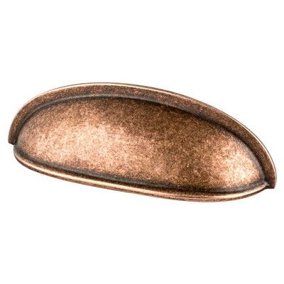 American Classics 3in W. Copper Cup Pull Cabinet Cup Pulls, Copper Cups, Copper Hardware, Cabinet Hardware Pulls, Cup Pulls, Decorative Knobs, Copper Kitchen, Kitchen Cabinets In Bathroom, Cabinet Styles