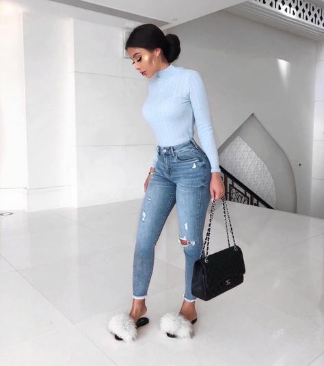 Instagram Baddie, Chique Outfits, Looks Street Style, Pinterest Fashion, Jeans Outfit, Outfit Goals, Outfit Idea, Outfits Casuales, Ootd Fashion