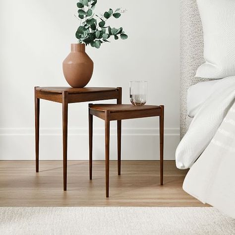 Modern Side Tables & End Tables | West Elm Bone Inlay Side Table, Nesting Side Tables, Colin King, Oval Coffee Tables, White Side Tables, Marble Side Tables, Furniture Side Tables, Side And End Tables, Modern Side Table