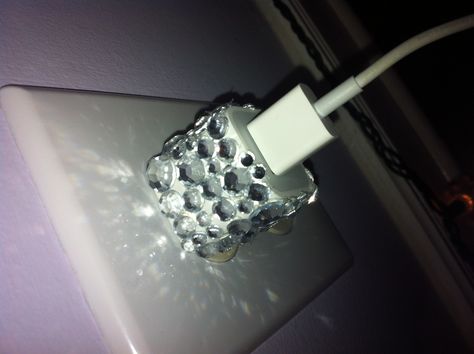 Bejeweled iPhone charger by: Abi(: Burnt Iphone Charger Proof, Iphone Charger Spoiled, Burnt Charger Proof For Client, Spoiled Charger, Spoil Charger Format, Burnt Charger, Beautiful Casual Dresses, Color Combinations For Clothes, New Photo Download