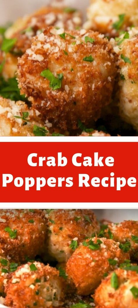 Crab Cake Balls Recipe, Shrimp And Crab Balls, Crab Cake Poppers Recipe, Savory Balls Recipe, Coastal Appetizers, Mini Crab Cake Appetizer, Fried Crab Balls, Crab Cake Balls, Crab Poppers