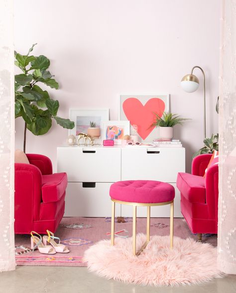 Room Decor Target, Oh Joy, Pink Room Decor, Target Home Decor, Red Home Decor, Pink Home Decor, Red Rooms, Red Decor, Home Decor Color