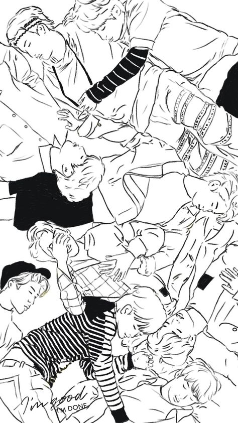 Stray Kids Sketch, Skz Background, Design Lockscreen, Skz Lockscreen, Kids Sketch, Skz Wallpaper, Mini Doodle, Children Sketch, Kid Coloring Page