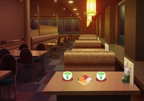 Anime Cafe Background Outside, Anime Backgrounds Cafe, Anime Coffee, Episode Interactive Backgrounds, Anime Places, Episode Backgrounds, Background Drawing, Cartoon Background, Animation Background