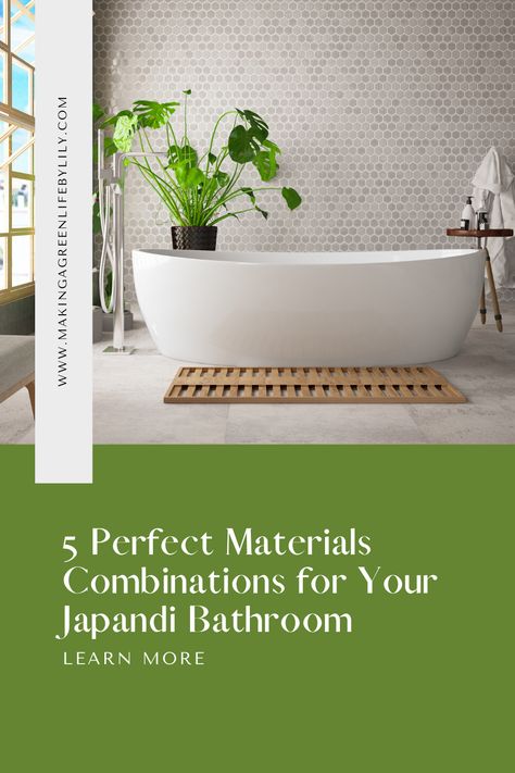 5 Perfect Materials Combinations for Your Japandi Bathroom Japandi Bathroom, Metal Minimalist, Bathroom Sanctuary, Bathroom Retreat, Japandi Design, Black Tiles, Japandi Style, Unique Bathroom, Scandinavian Decor