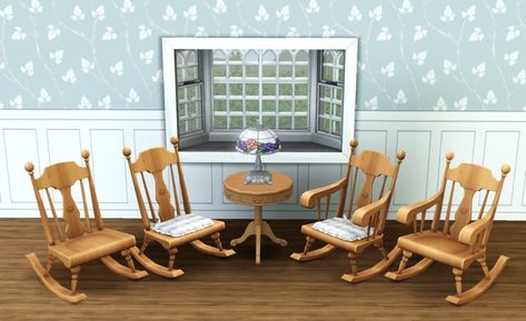 TwinSimming on Tumblr Sims 4 Rocking Chair, Sims 4 Nifty Knitting, Sims 3 Supernatural, Teen Bedroom Sets, Ts3 Cc, Country Cottage Kitchen, Entry Mirror, Acne Toner, Backlit Mirror