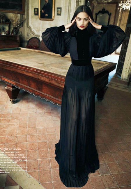 Nice! Sukienki Maksi, Georgette Gown, Vogue India, Bohol, Stil Inspiration, Looks Street Style, Ținută Casual, Long Black Dress, Mega Man