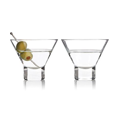 Stemless Martini Glasses Stemless Martini Glasses, Crystal Martini Glasses, Drink Glasses, Classic Martini, Cocktail Glassware, Kitchen Ware, Martini Glasses, Kitchen Dinnerware, Perfect Cocktails