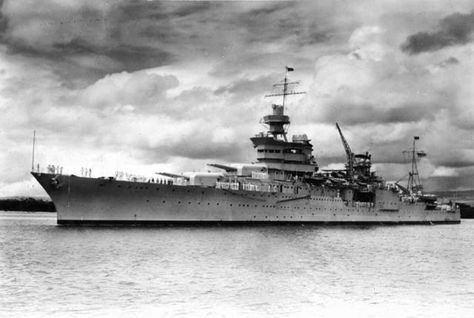 The worst shark attack in history followed the sinking of the USS Indianapolis on July 30, 1945.  70 Years Later, U.S.S. Indianapolis Vets Recall Surviving Shark-Infested Waters | Mental Floss Uss Indianapolis, Heavy Cruiser, Us Navy Ships, Naval History, United States Navy, Pearl Harbor, Navy Ships, U S Navy, Hiroshima