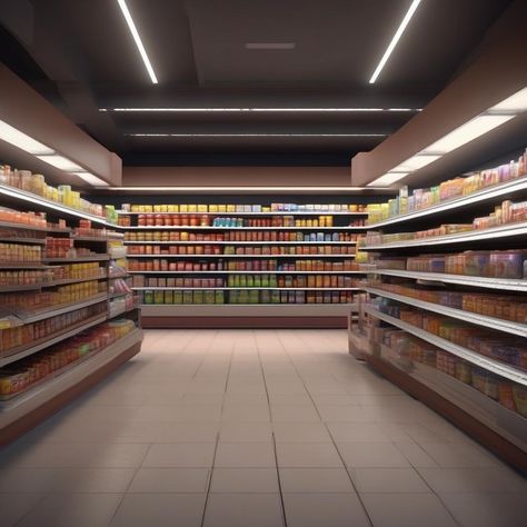 Liminal grocery store - #liminal #liminalspaces #liminalcore Liminal Space Supermarket, Modern Grocery Store, Rex Splode, Story Settings, Liminal Space, Liminal Spaces, Story Setting, Film Inspiration, Birthday Dinner