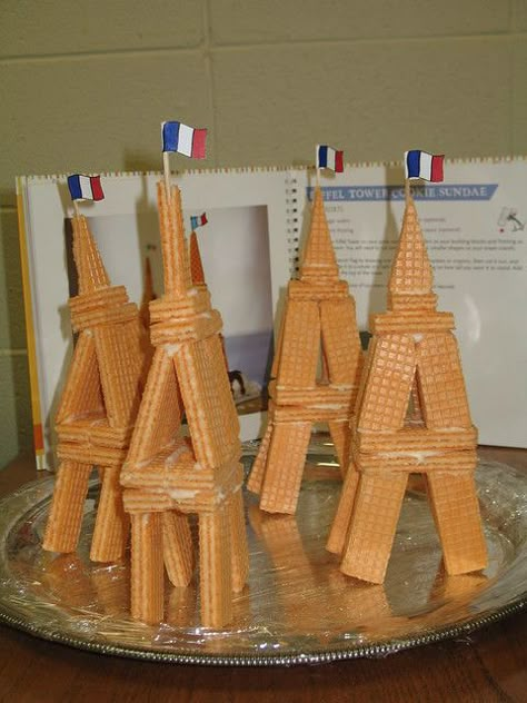 Around The World Theme Party, Eiffel Tower Craft, France For Kids, Around The World Crafts For Kids, France Craft, Paris Crafts, Paris Activities, Around The World Theme, French Crafts