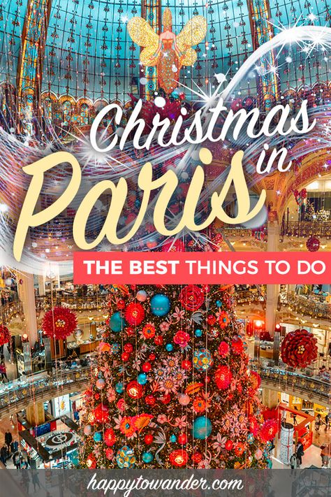 The BEST things to do in Paris at Christmas time. Includes things to do in Paris at winter, beautiful Paris photography and other awesome tips for making the most of a trip to Paris, France. Read this before your Paris visit and you won't regret it! #christmas #paris Paris At Christmas, Paris Christmas Market, Paris In December, Paris Visit, Paris Things To Do, Paris Winter, Things To Do In Paris, Paris Travel Tips, Paris Guide