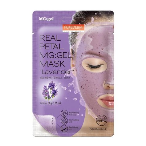 Skin Tone Makeup, Lavender Petals, Alat Makeup, Lavender Extract, Makeup Accesories, Bath And Body Works Perfume, Gel Mask, Skin Care Mask, Pretty Skin