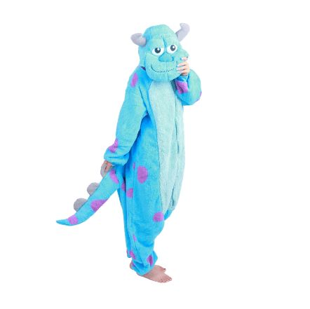 Altura: 1,40m-1,50m Adult Onesie Costume, Sully Costume, James P Sullivan, Onesies Pajamas, Kawaii Logo, Onesie Costumes, Animal Onesie, Monster Inc, Monsters University