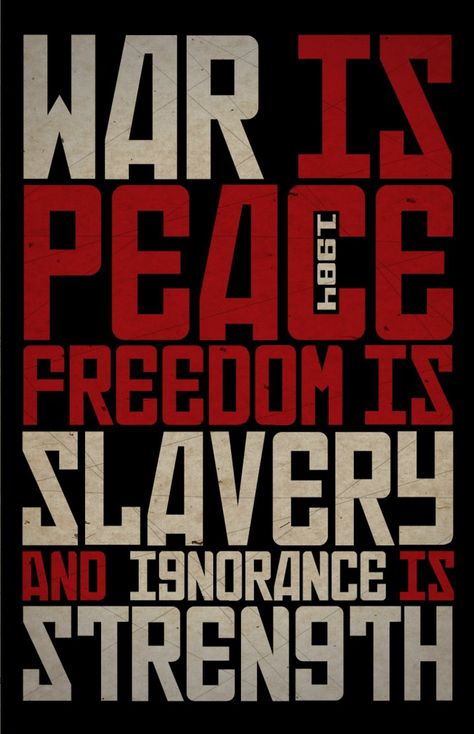 Welcome to 1984 - Imgur Orwell 1984 Quotes, 1984 Quotes, 1984 Orwell, George Orwell Quotes, 1984 Book, Dystopian Society, George Orwell 1984, Protest Art, Language Quotes