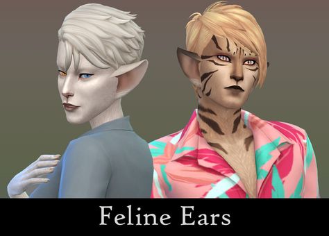 Sims 4 Cat Ears, Sims 4 Cat, The Sims 4 Skin, Cat Skin, Sims 4 Cc Skin, Life Stages, Cat Stuff, Sims Mods, Sims 4 Custom Content