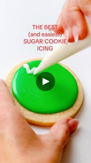 Flood Cookie Icing, Iambaker.net Recipes, Cookie Decorating Videos, Sugar Cookie Icing Recipe, Flood Icing, Cookie Icing Recipe, Flooding Cookies, Frosting Recipes Easy, Sugar Cookie Icing