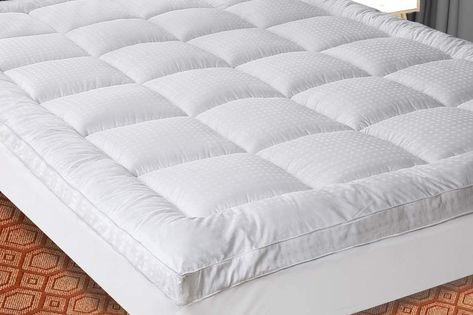 The Best Mattress Toppers On the Market, According to Thousands of Shoppers Best Mattress Topper, Best Bed Pillows, Thick Mattress Topper, Mattress Pad Cover, Mattress Toppers, Full Size Mattress, Memory Foam Mattress Topper, Foam Mattress Topper, Pillow Top Mattress