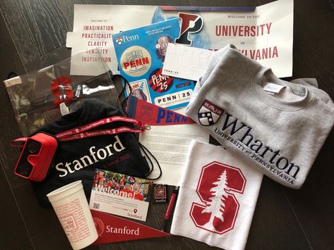 #stanford #upenn #wharton #acceptance #college #collegemerch Upenn Wharton Aesthetic, Wharton Aesthetic, Wharton Business School Aesthetic, Ivy Acceptance, Stanford Moodboard, Accepted To College Aesthetic, Upenn Aesthetic, Stanford Law School, College Acceptance Aesthetic