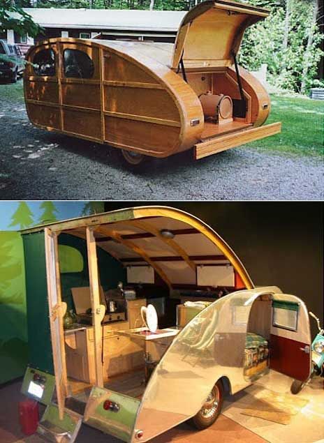 Teardrop Caravan, Chuck Box, Tiny Trailers, Tiny Camper, Small Trailer, Vintage Caravans, Small Campers, Cool Campers, Camper Caravan