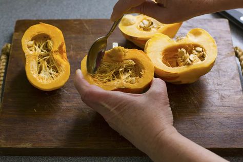 How to Cook Pumpkin in a Microwave, According to a Chef Microwave Pumpkin, Steamed Pumpkin, Steam Pumpkin, Cook Pumpkin, Fresh Pumpkin, Cakes And Cookies, Soups Stews, A Chef, Folic Acid