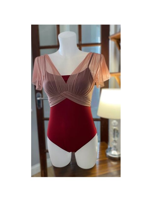 Red Ballet Leotard, Ballet leotard, Dance practice, Ballet Practice by BalletThings on Etsy Pretty Leotards Ballet, Color Bugambilia, Summer Ballet Dance Leotard, Pink Ballet Leotard, Burgundy Leotard, Red Leotard Ballet, Leotard Ballet, Purple Ballet Leotard, Ballet Practice