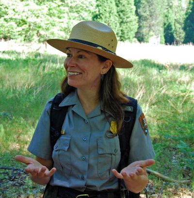 National Park Ranger Shauna Potocky Wins Pacific West Region 2012 Freeman Tilden Award Park Ranger Costume, Park Ranger Aesthetic, National Park Ranger, Ranger Costume, Irwin Family, California Parks, Wildlife Biologist, Dream Jobs, Bear Creek