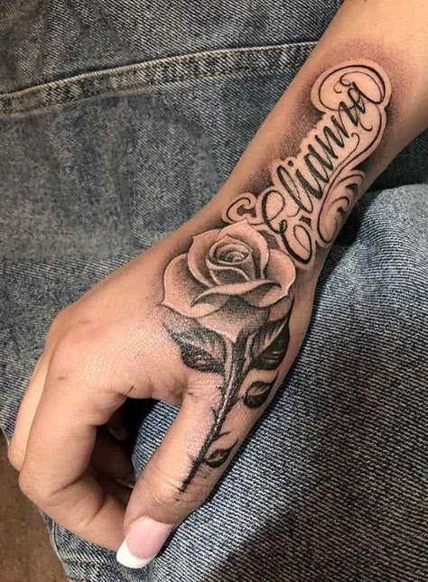 27 Tattoo, Arm Sleeve Tattoos For Women, Fashion Tattoo, Rose Tattoos For Women, Tattoo Patterns, Cute Hand Tattoos, Pretty Hand Tattoos, Tasteful Tattoos, Chest Tattoos For Women