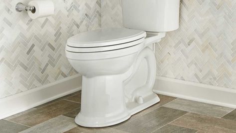 The ultimate buying guide for toilets from Consumer Reports includes explanations of types, features, and other must-know topics in our toilet buying guide to help you make an informed choice. Penthouse Living, Liquid Waste, Terrazzo Design, Bathroom Retreat, Dual Flush Toilet, Guest Toilet, New Toilet, Toilet Tank, Flush Toilet