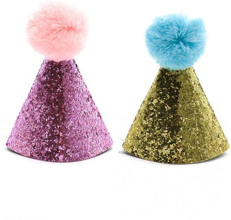 HUELE 2 pcs Dog Birthday Hat for Pets Party Cat kitten Headband hats Charms Grooming Accessories [Werbung][Ad] Mini Party Hats, Cat Dog Costume, Dog Party Hat, Dog Birthday Hat, Birthday Headband, Fabric Garland, Birthday Party Hats, Glitter Party, Party Animals