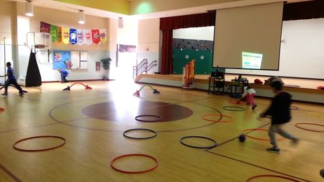 This game is a great activity for students to practice their soccer dribbling control as well as their passing/kicking accuracy. The game is played wi... Soccer Pe Games, Pe Soccer Games Elementary, Elementary Soccer Games, Kicking Games For Elementary Pe, Soccer Games For Elementary Pe, Soccer Skills For Kids, Soccer Activities, Soccer Dribbling, Fun Soccer Games