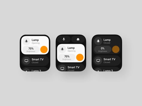 Smart Home (Watch) by 7ahang Watch Smart, Smart Watch Illustration, Smart Watch Graphic Design, Smart Watch Concept, Smart Watch Design, Oraimo Smart Watch, Apple Watch Design, Mobile App Design Inspiration, App Interface Design