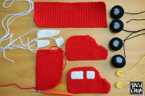 Car Amigurumi Free Pattern, Crochet Car Patterns Free, Amigurumi Car, 100 Crochet Stitches, Car Pattern, Baby Booties Knitting Pattern, Crochet Shoes Pattern, Crochet Car, Crochet Dolls Free Patterns