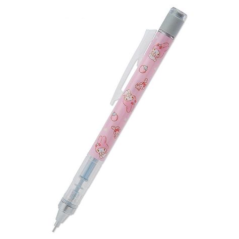 This is a perfect option when looking for a high-quality yet cute mechanical pencil. This pencil features Hello Kitty, My Melody, Cinnamoroll, and Little Twin Stars illustrations. The mono graph mechanical pencil features an innovative shake-mechanism that allows the user to extend the lead by simply shaking the pencil. The pencil’s clip is equipped with a shake lock that prevents accidental lead extension. It has a rotatable high-performance eraser, just twist to adjust the length of the eraser Stationary Notebook, My Melody Cinnamoroll, Collection Letter, Star Illustration, Melody Cinnamoroll, Sanrio Japan, Stationery Inspiration, Sticky Pads, Hello Kitty My Melody